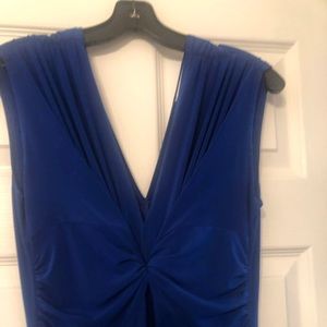 Beautiful royal blue dress. Comfortable flow dress